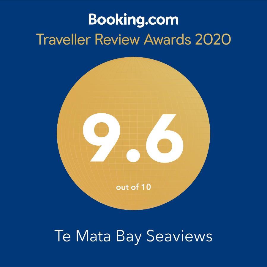 Te Mata Bay Seaviews Bed and Breakfast Tapu Exteriör bild